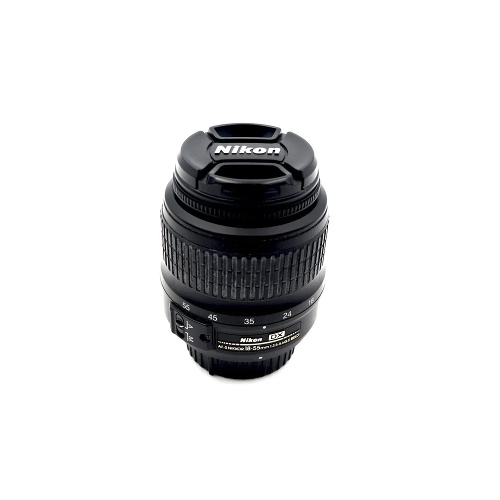 Nikon Dx AF-S Nikkor 18-55mm f/3.5-5.6G II Ed Camera Lens D5100 D5200 D5300 Zoom
